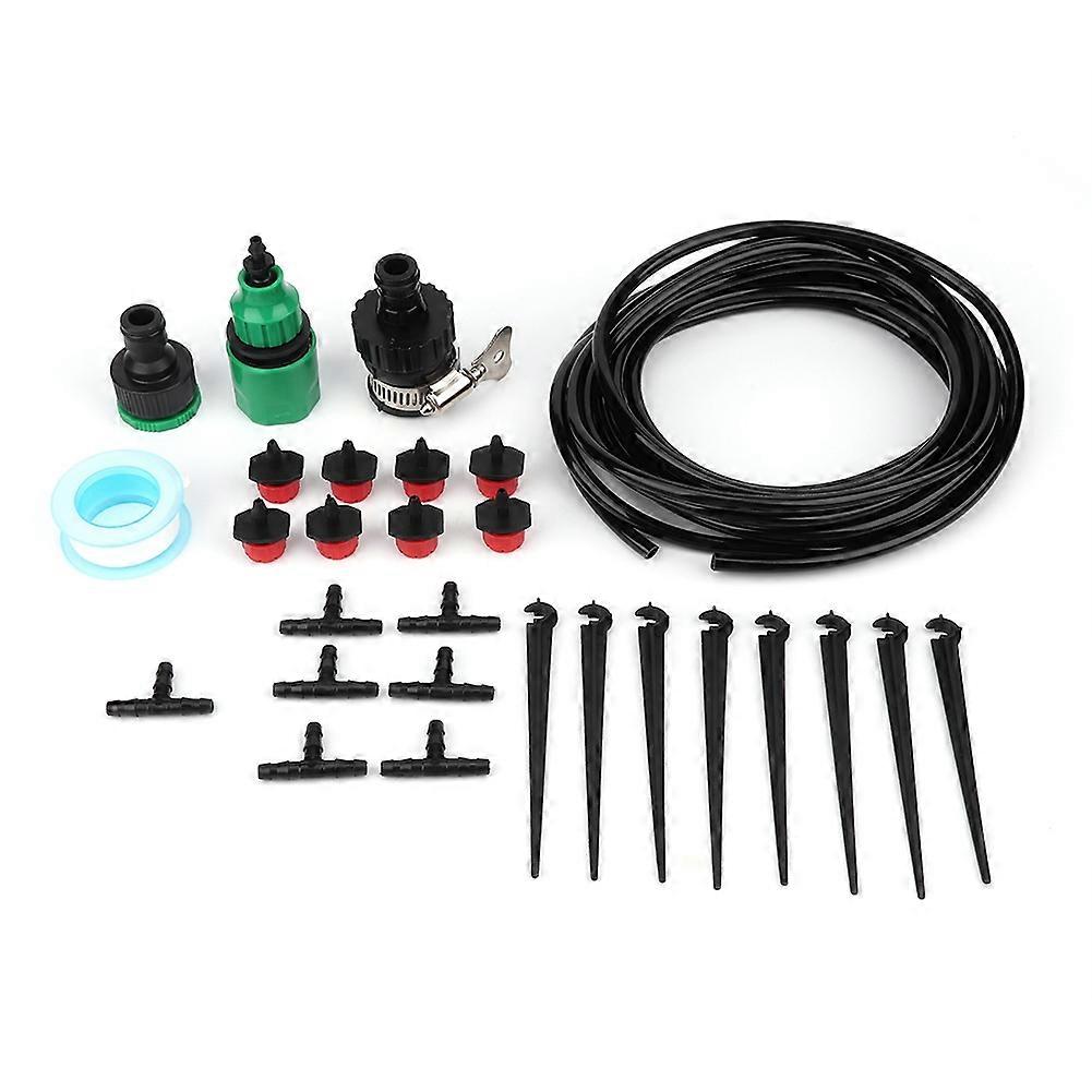 8PCS Garden Water Irrigation Micro Drip Watering System Automatic Plant Tool Kit Set