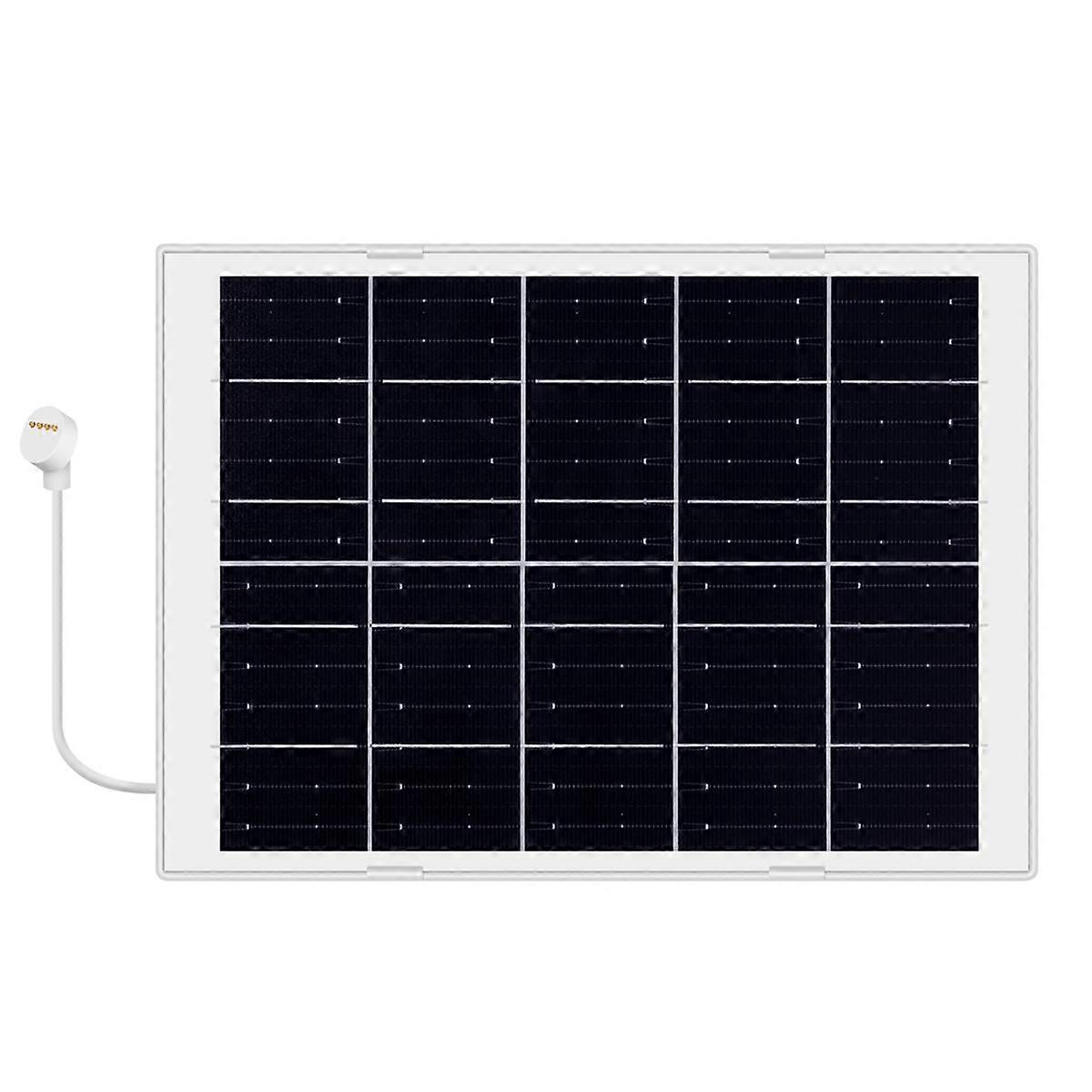 8W Solar Panel with Extension Cable IP65 Waterproof for Camera Security Camera Outdoor
