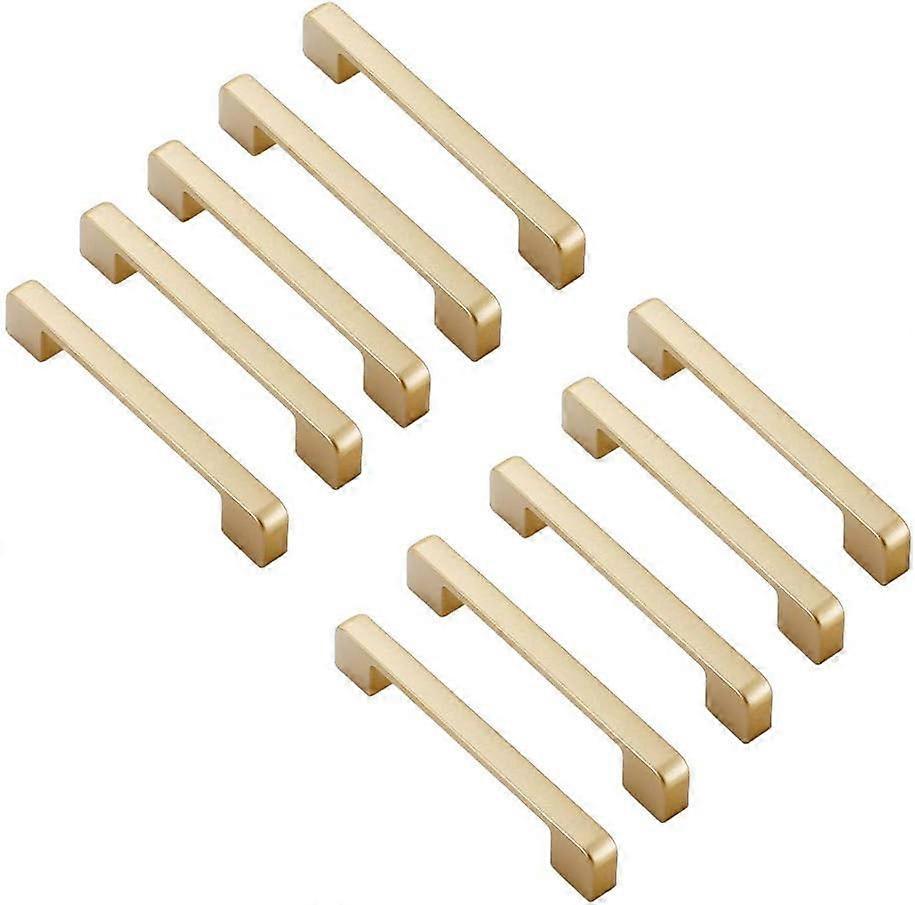 10pcs 96mm 찬장 손잡이 황금 찬장 손잡이 아치 스틱 부엌 찬장 문