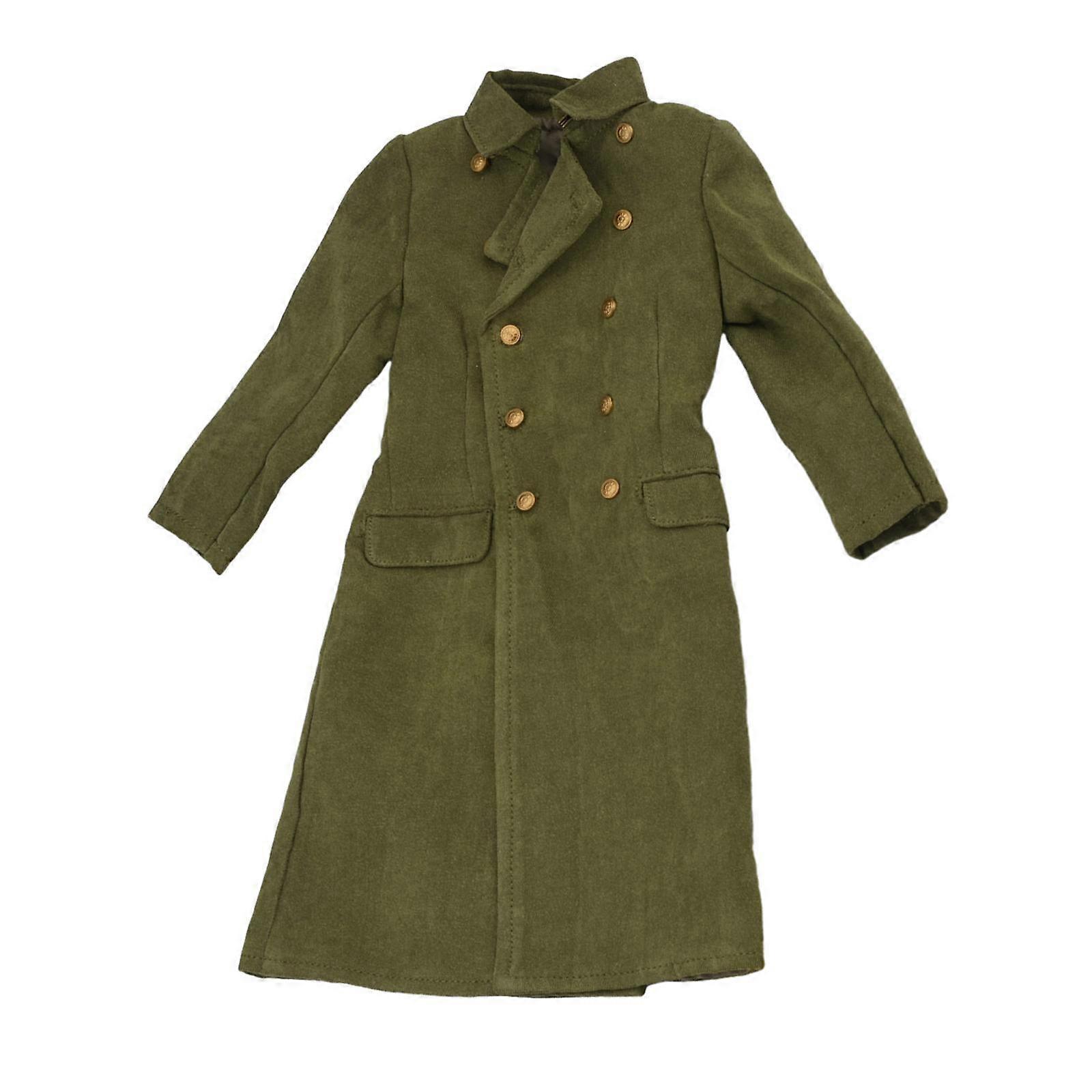 1/6 Outer Jacket Double Breasted Coat for 12'' inch Figure Figures Accessory