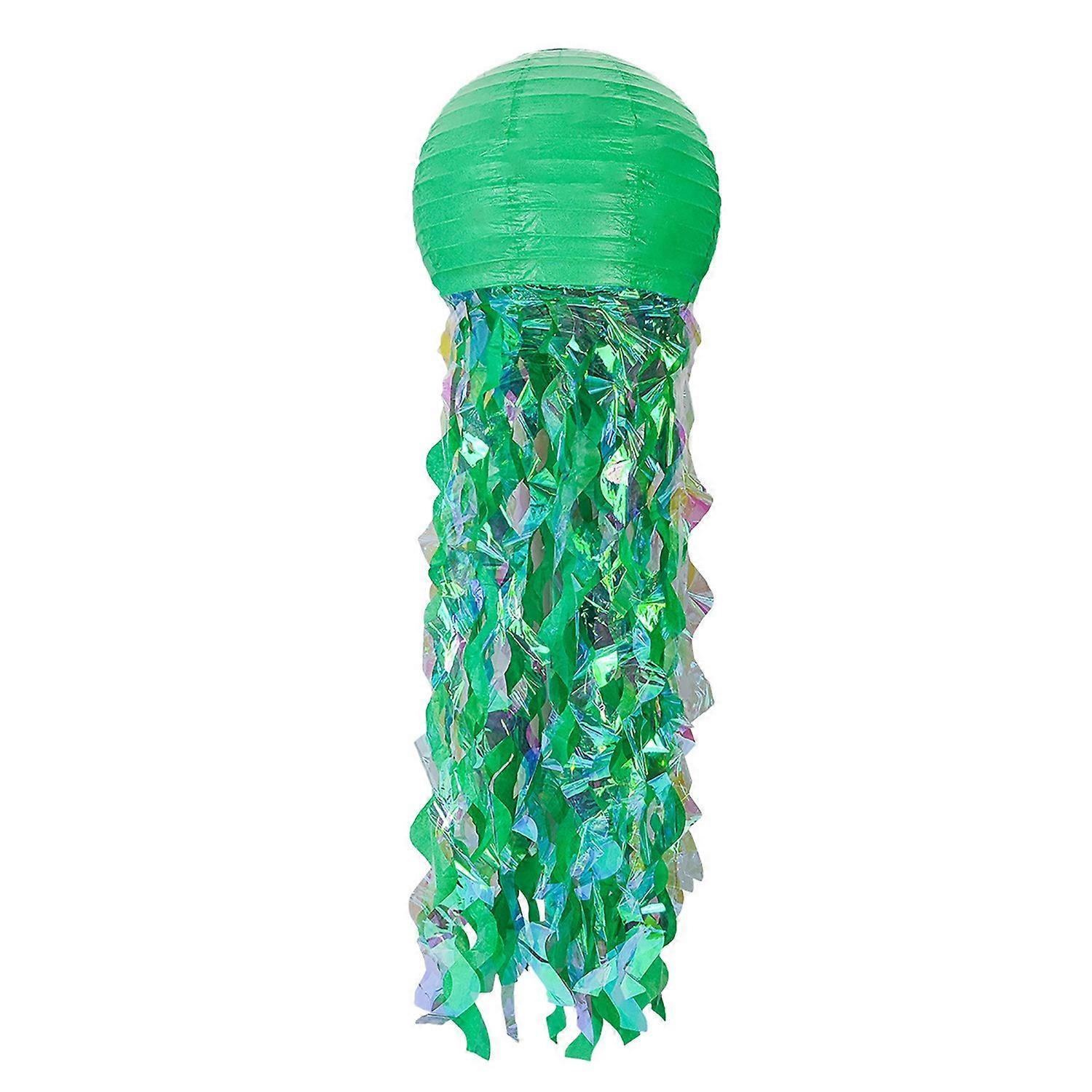 Delightful Christmas Jellyfish Lanterns Ornamental Xmas Paper Lantern for Festive Decorations DIY