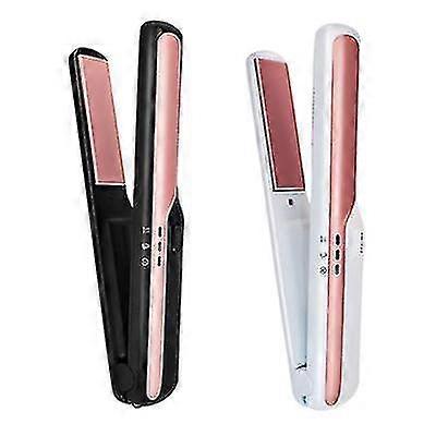 Wireless Mini Hair Straightener, Usb Rechargeable Ceramic Curling Iron