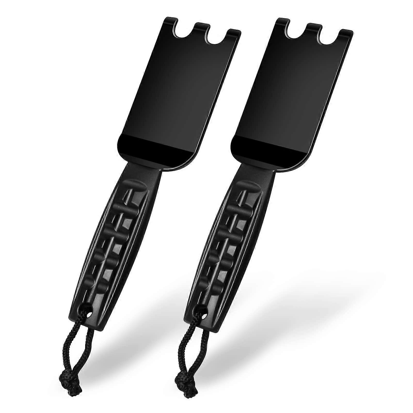 grill scraper, multi-function barbecue grill cleaning scraper(2 pack)