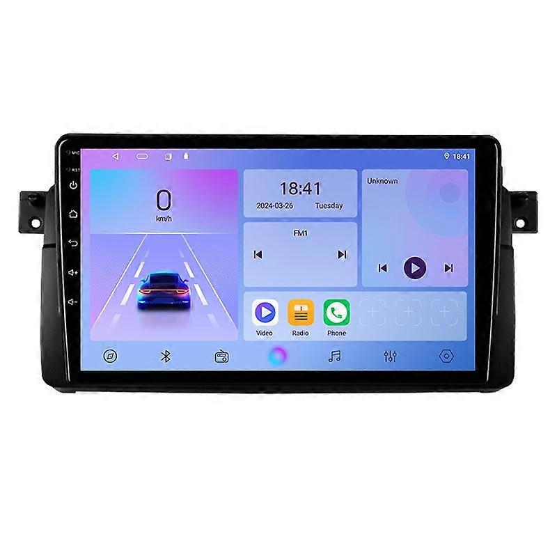 For BMW 3-Series 3 Series E46 1998-2006 Car Radio Video Player WIFI Navigation GPS