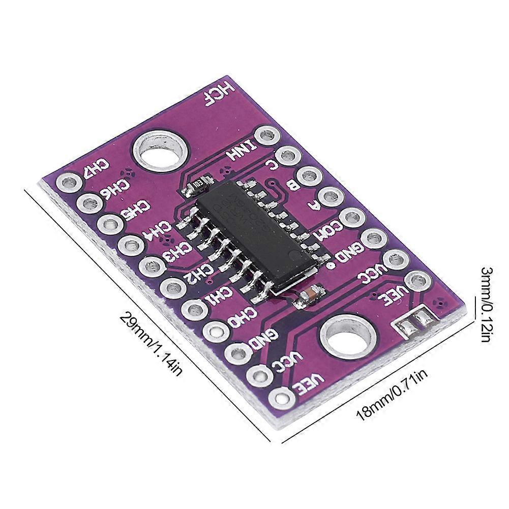 74HC4051 CD4051 Single 8-Channel Analog Multiplexer Selector Module ...