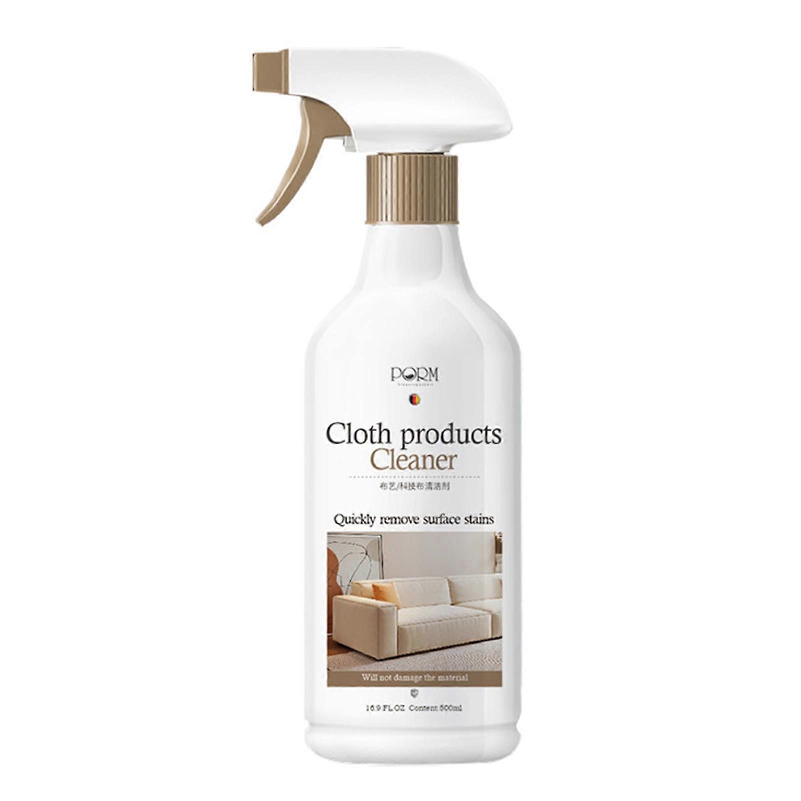 500ml Couch Cleaner No Water Lasting Strong Stain Cleaning Spray Powerful Stains Remover