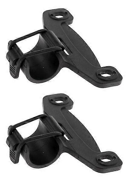 Bicycle Pump Holder Bracket with Silicone Strap Clip