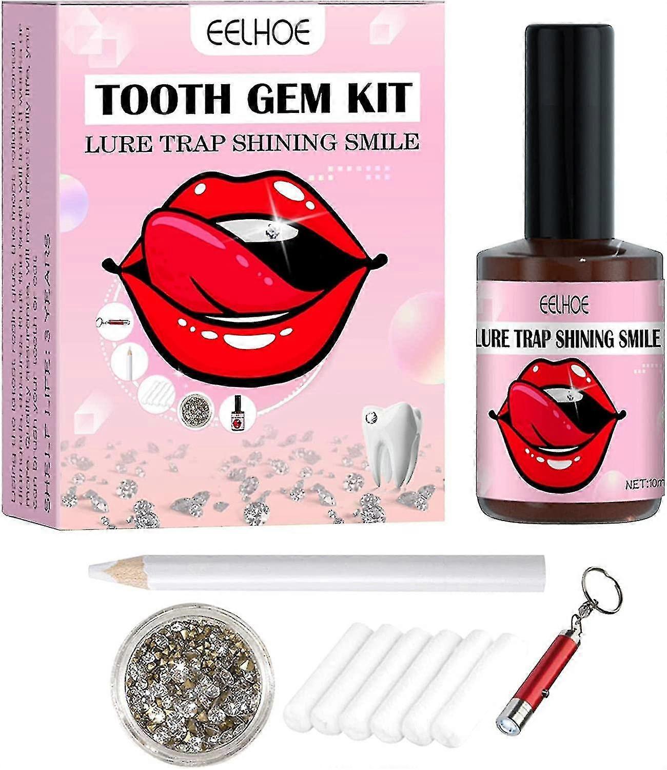2set Dental Teeth Tooth Ms Ornt Jewelry Kit Curing