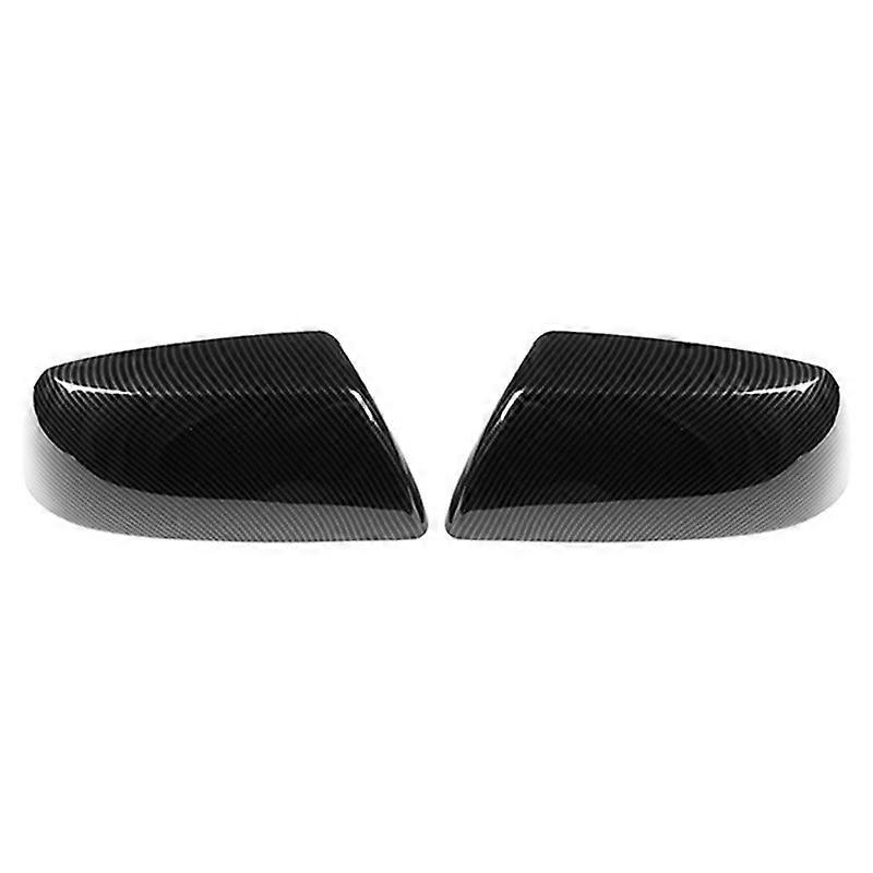 Applicable To 08-21 Toyota Tantu Tundra Rearview Mirror Cover Rear-View Mirror Shell Carbon Fiber Pattern Rearview Mirror Cover