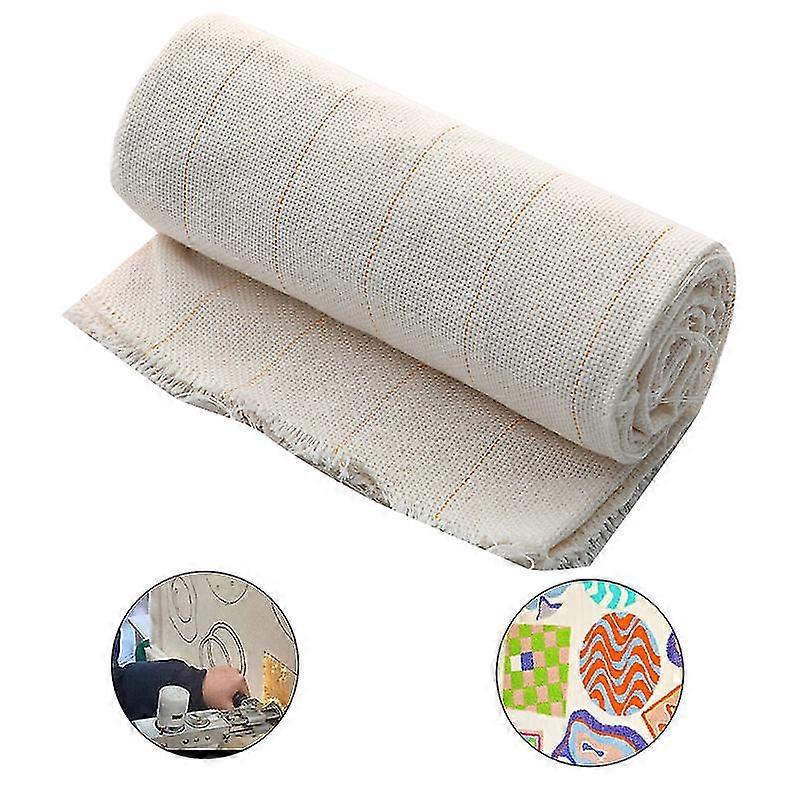2.1x1meter Monnik doek Tufting Doek Gemarkeerde lijnen geweven maken kleding diy doek