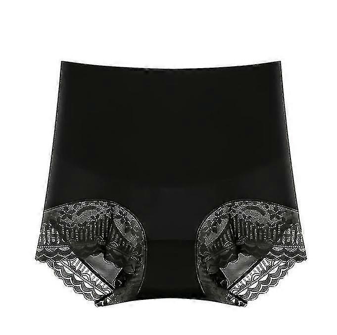 High Waist Body Shaper Tummy Control Underkläder för kvinnor, sömlös formande underkläder trosa med spetsformkläder