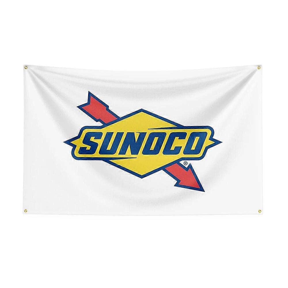 90X150Cm Bendera Sunocos Poliester Dicetak Spanduk Mobil Balap untuk Decor1