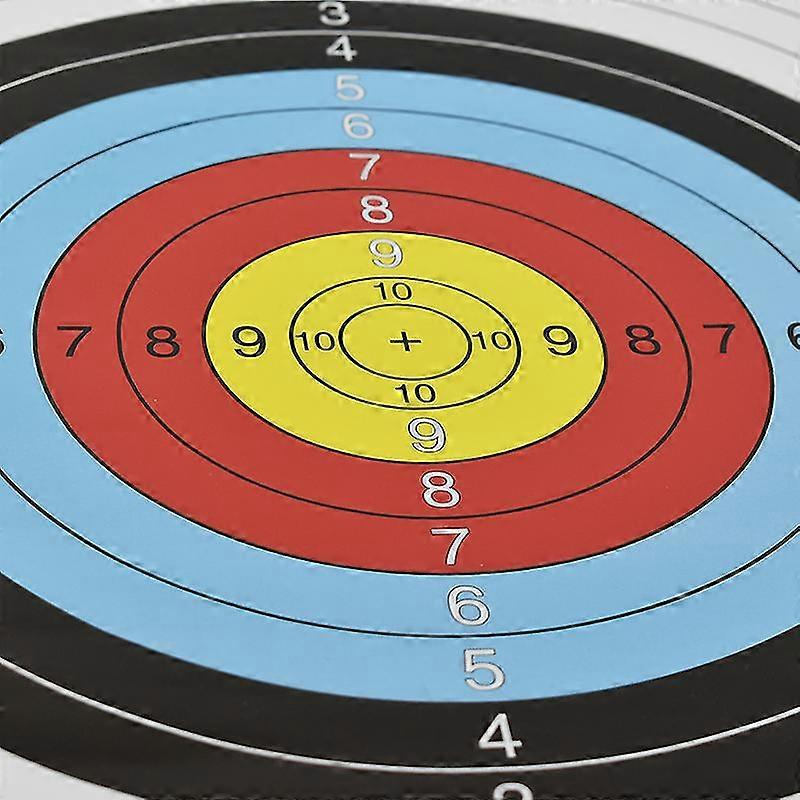 2 مجموعات = 20 قطعة من الرماية المهنية الدقة حلقة الهدف ورقة أخرى اطلاق النار المنتج الملحقات