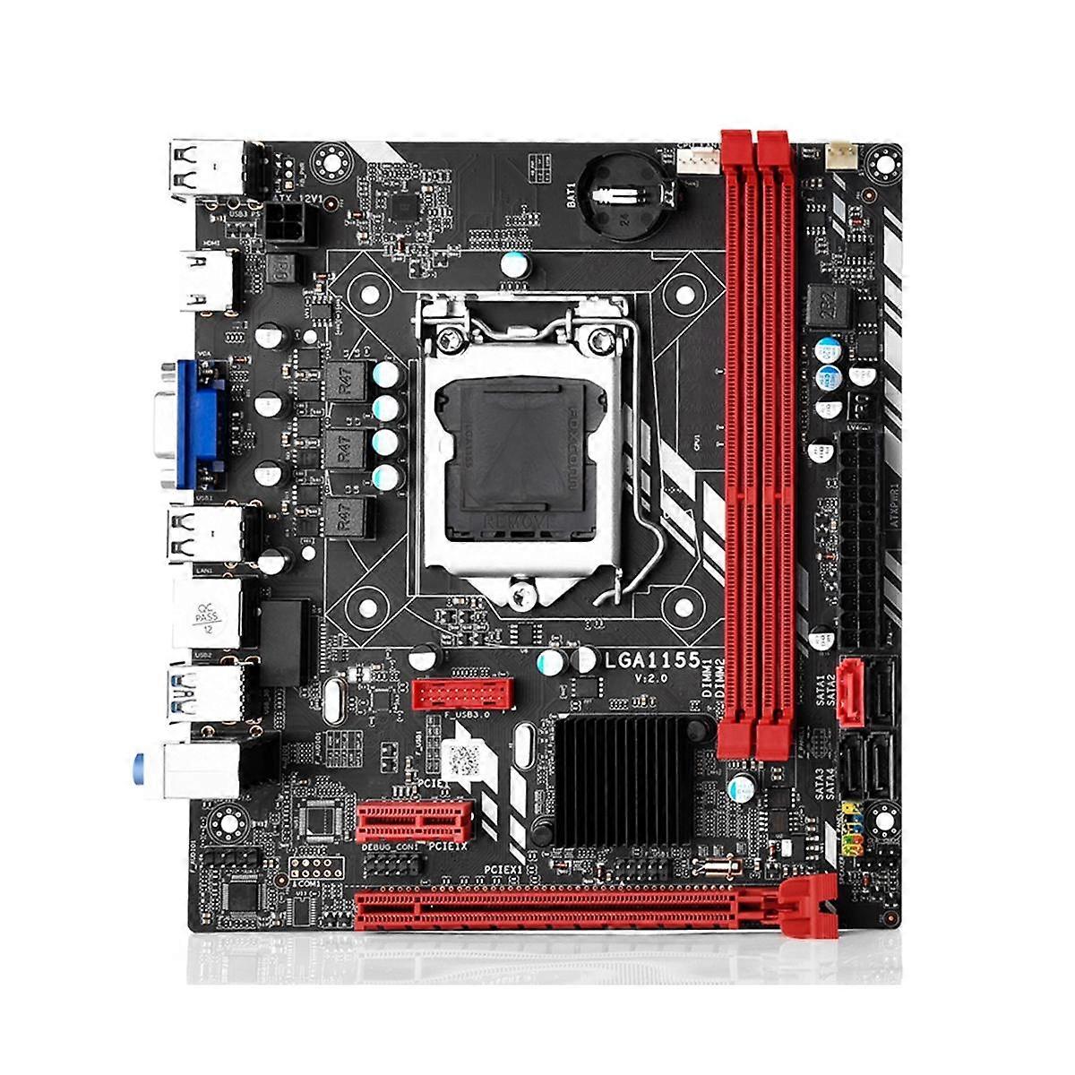 B75M Desktop-Motherboard LGA 1155 für i3 i5 i7 CPU 3XUSB 3.0 SATA 3.0 bis zu 16GB Unterstützung DDR3 Memor