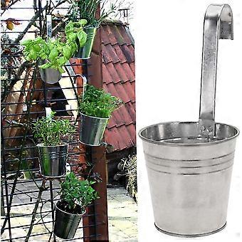 4 Stück hängende Töpfe Balkon Blumentopf hängen Balkon Topf Pflanze Topf zum Aufhängen Plan