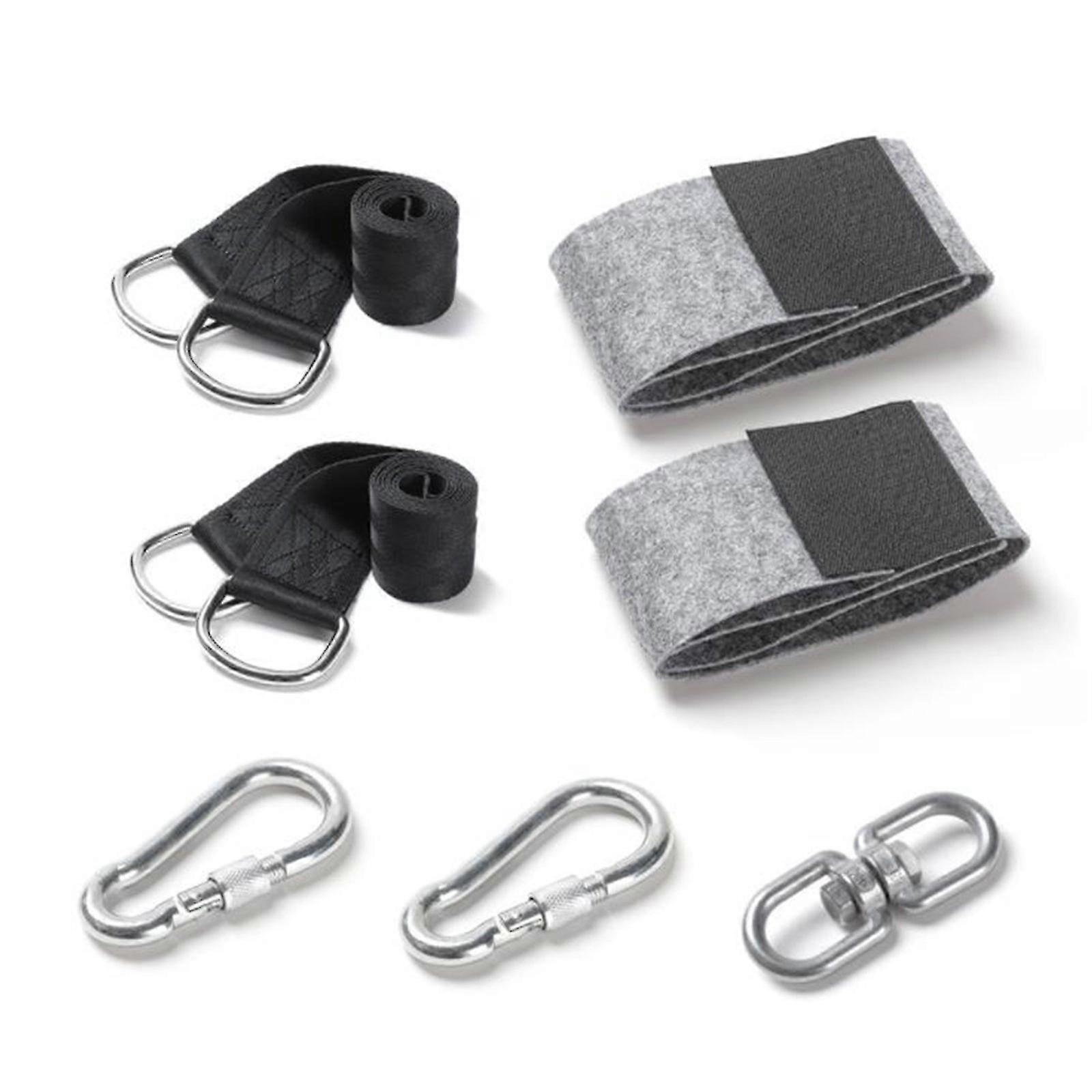 Tree Swing Set Kit With Safety Lock And Tote Bag Can Accommodate