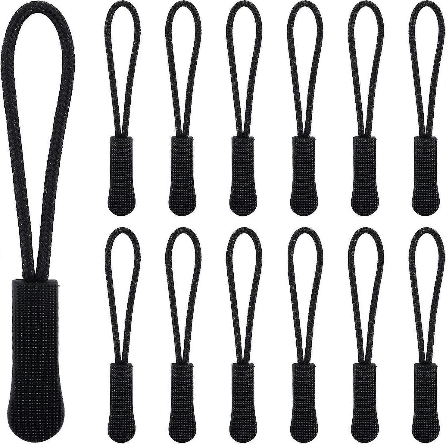 30pcs Zipper Pull Replacement, Zipper Tags Zipper Extensions Zipper Pull Charm Zipper Pull Replacement For Pants Jacket Luggage Boots Purse Backpack (