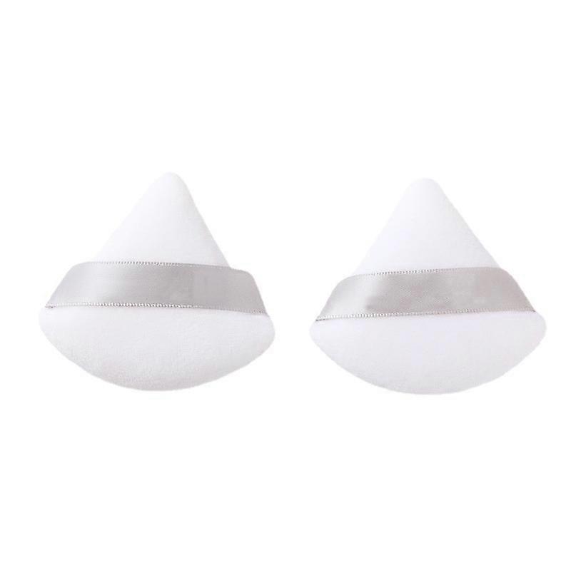 10pcs Powder Puff Face Triangle Makeup Puff Powder Wet Dry Makeup Tool