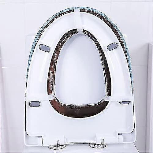 Invierno caliente inodoro asiento cubierta marrón flor 1pcs