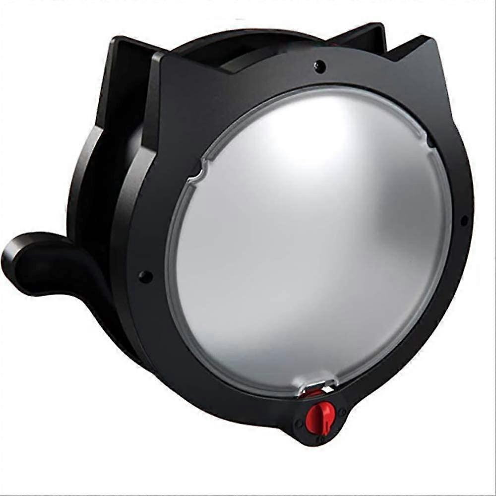 Small Cat Flap, Sturdy Pet Door with 4-Way Lock, Waterproof, Easy to Install and Use, for Cats, Puppies,Black