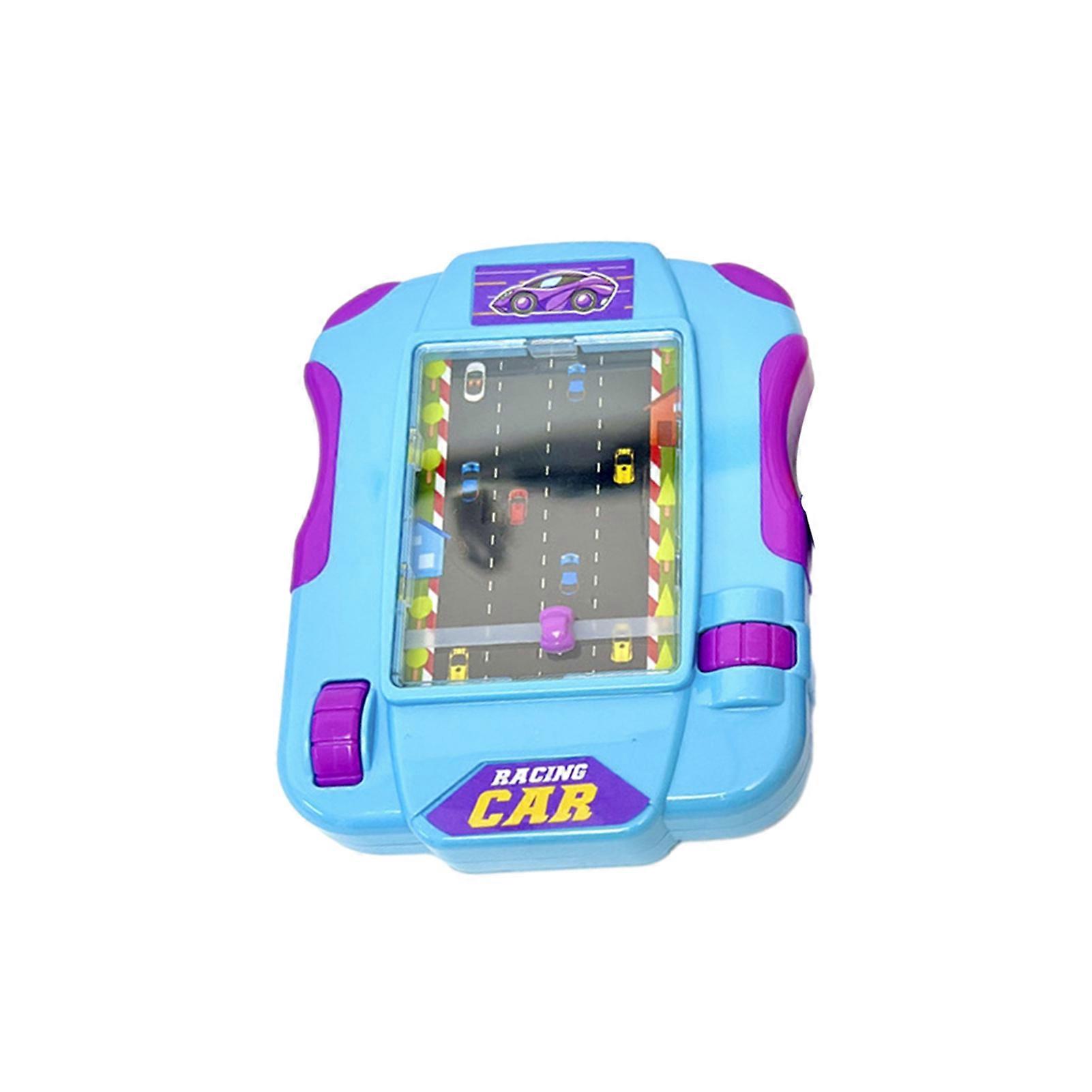 Children Handheld Games Console Toy Interesting Avoid Obstacles Racing Car Adventure Level Game Relieve Boredom & Stress Relief Simulated Racing Toy f