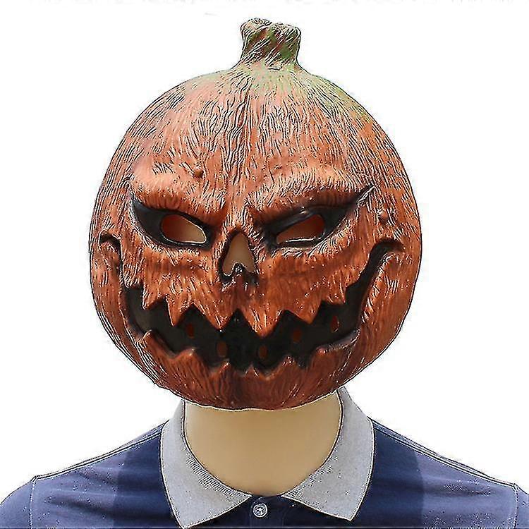 מסכת ראש דלעת ליל כל הקדושים, מסכה מצחיקה אימה, תחפושת נשף לטקס, מתנהג כמו אביזר כדור