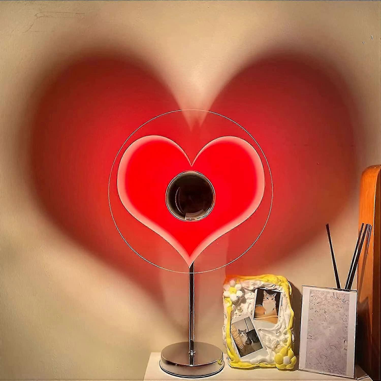 Red Project Lamp, Sd Projector Lamp Led Table , Project For Wedding Home Bed Backgr