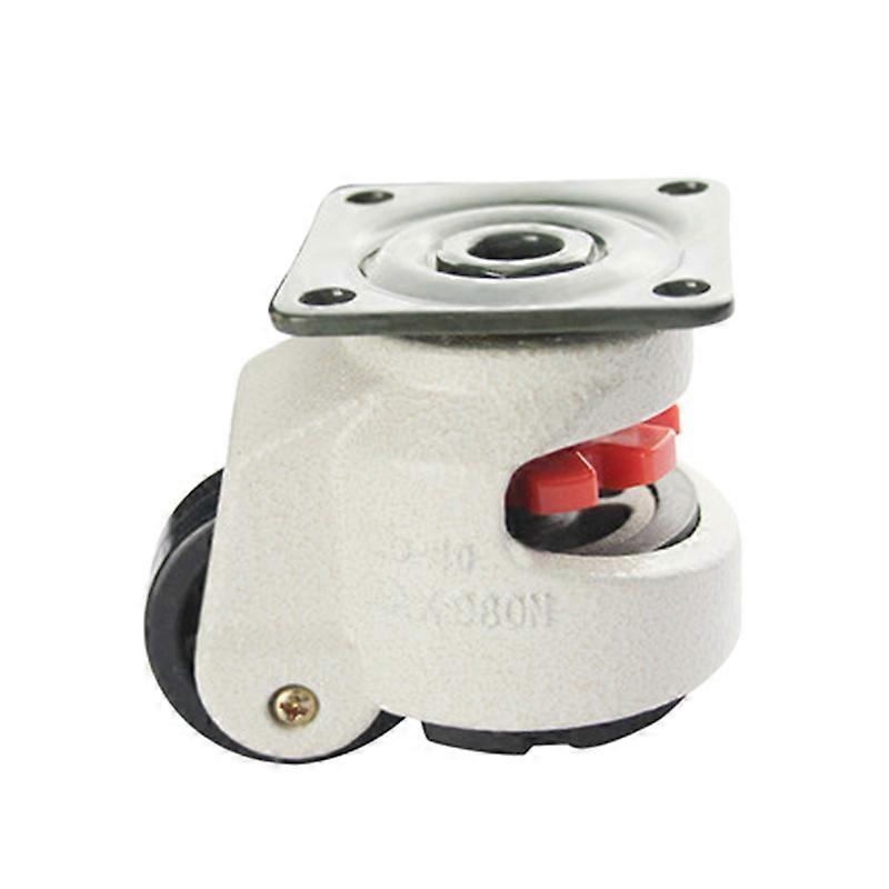 Rubber Foot 40F Foot Level Adjustment Equipment Cart Caster 60Kg Load Capacity Furniture Leveling R