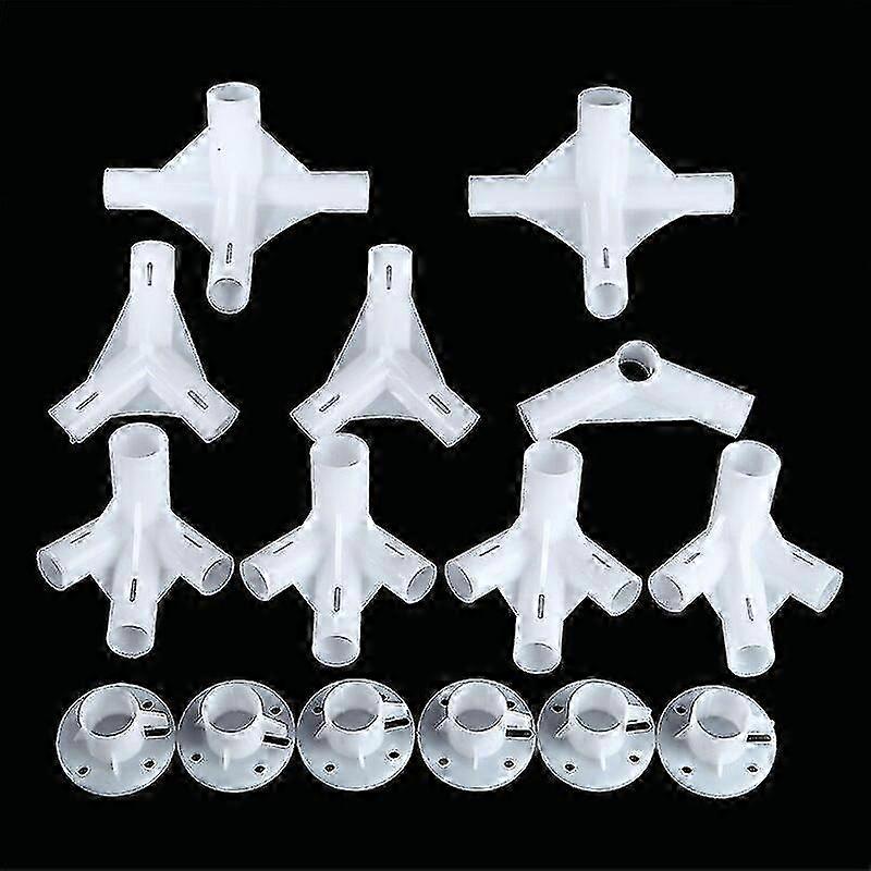 15 قطعة خيمة قطع غيار خيمة موصل الزاوية ل 3x6m شرفة المظلة خيمة ركن مركز موصل قدم 25/19mm