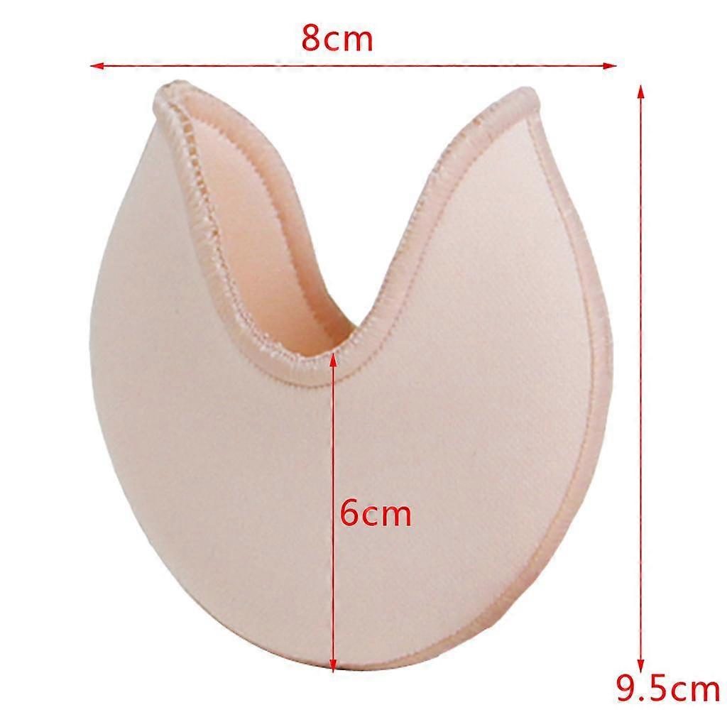 2x Light Pink Gel Toe Tips Ballet Dance Shoes Toe Tips