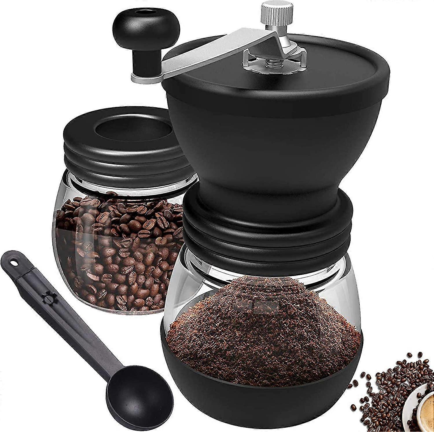 Manual Grinders Manual Coffee Grinder With Ceramic Burrs, Handmade Coffee
