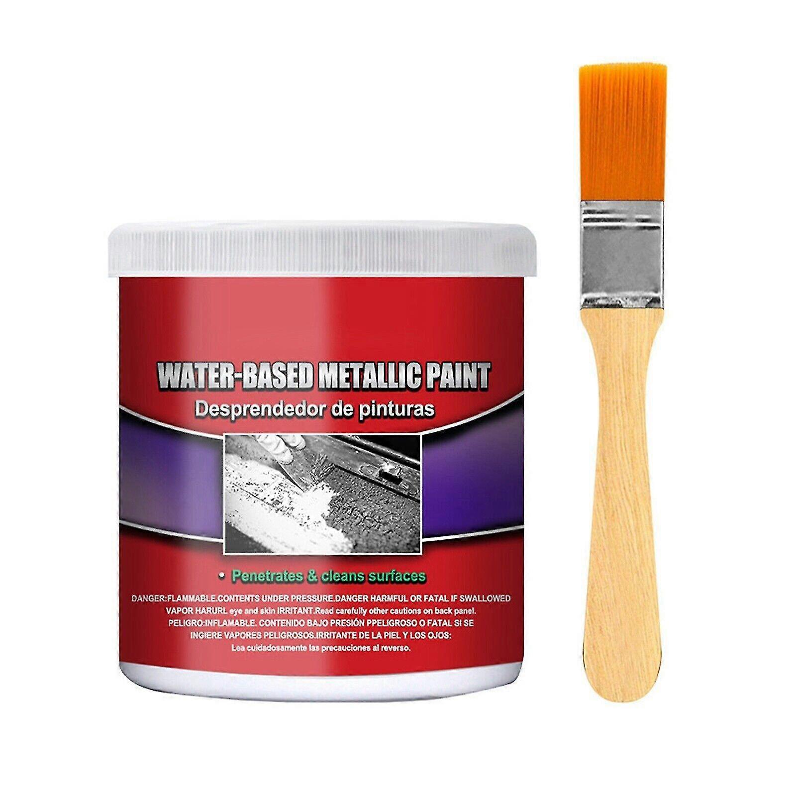 Metal Rust Remover 100ml Water Based Metallic Paint Rust Remover With Brush Kit Kit