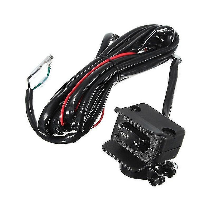 12v Winch Toggle Switch With Mounting Bracket And Control Line Kit For Atv Utv Cisea Electric Winch