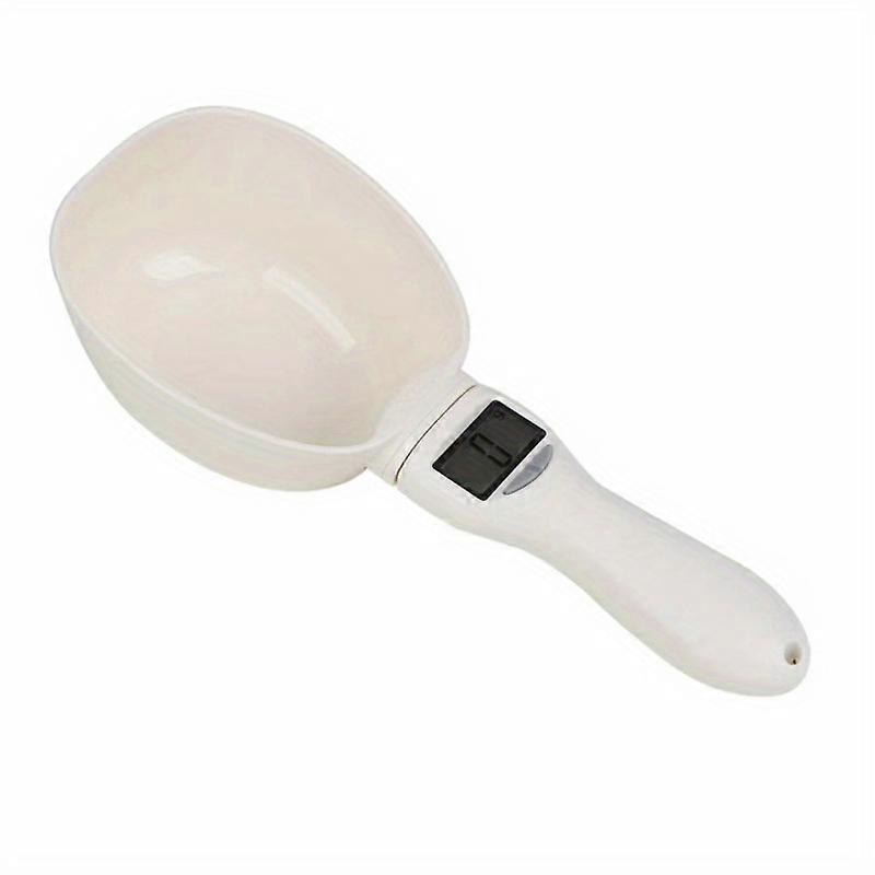 1pc, Electronic Measuring Spoon, Digital Measuring Scale Spoon, Pet Food Scale, Portable Measuring Spoon With Led Display, Pet Food Measuring Scoop, T
