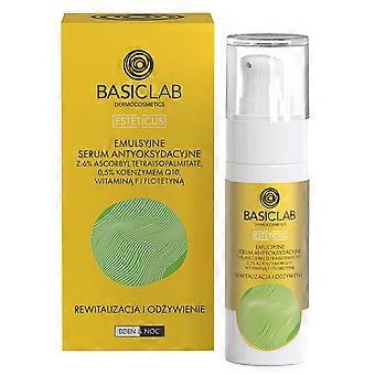 BasicLab EMULSIONSBASIERTES ANTIOXIDATIVES SERUM MIT 6% ASCORBYLTETRAISOPALMITAT REVITALISIERUNG UND REHABILITATION 30 ml
