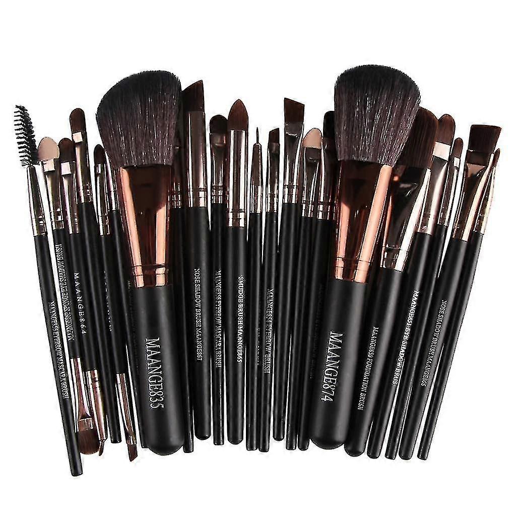 Make Up Brushes Professional Makeup Brushes Set 22pcs Foundation Blending Blush Eyeliner Face Powder