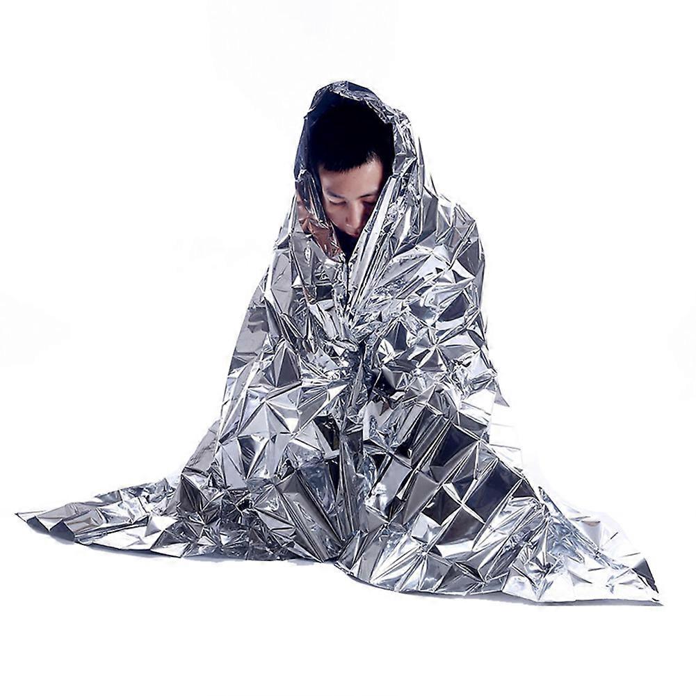 Outdoor-Isolierdecke Notfall-Rettungsdecke Silber