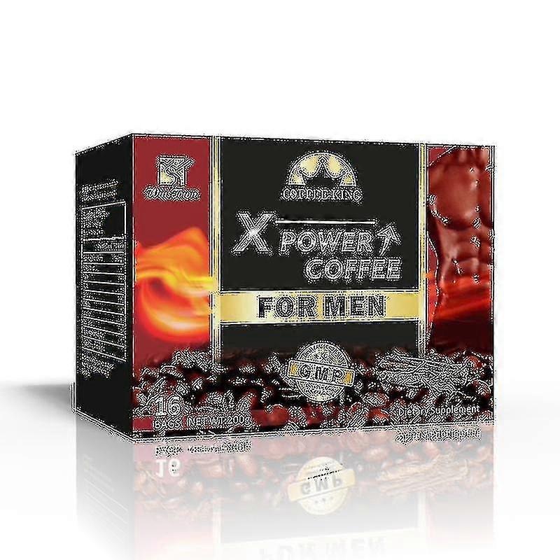 16pcsbox X Power Coffee for Potency Enhancement - Male Travel Tool