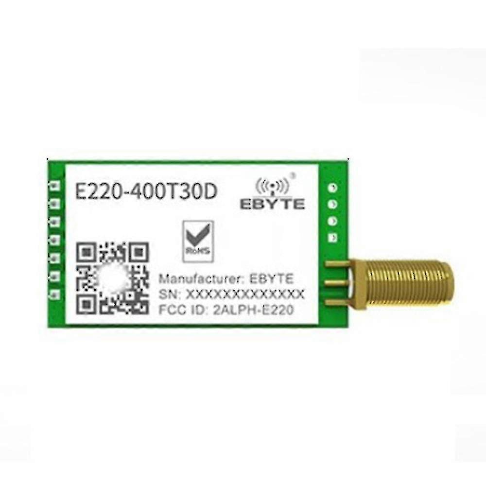 E22-400t30d Lora Sx1268 433mhz Wireless Transmitter And Receiver Uart Dip 30dbm 1w Long Distance 4