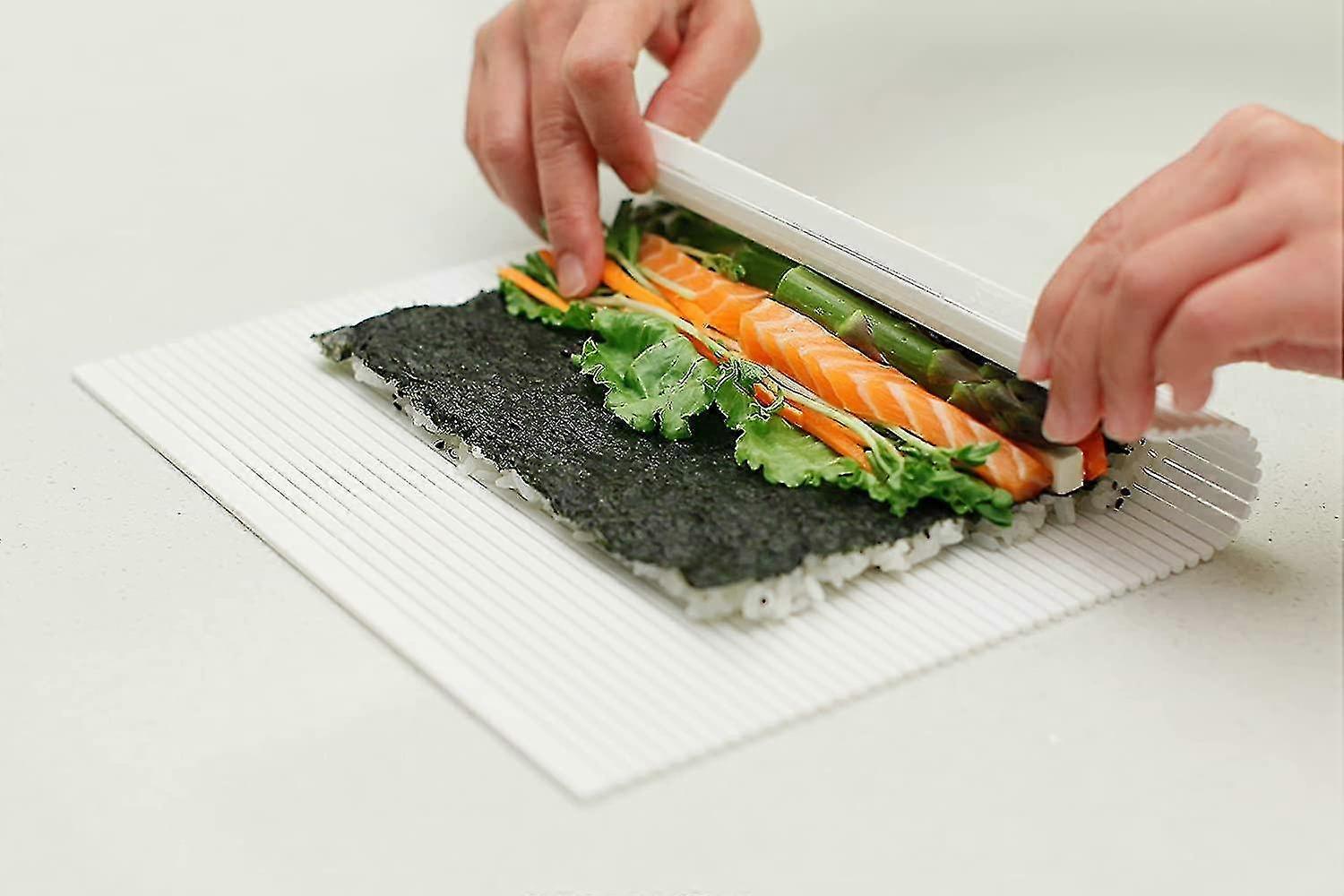 Professionel non-stick sushimåtte plastik sushi rullemåtte sushimåtterulle sushirulle