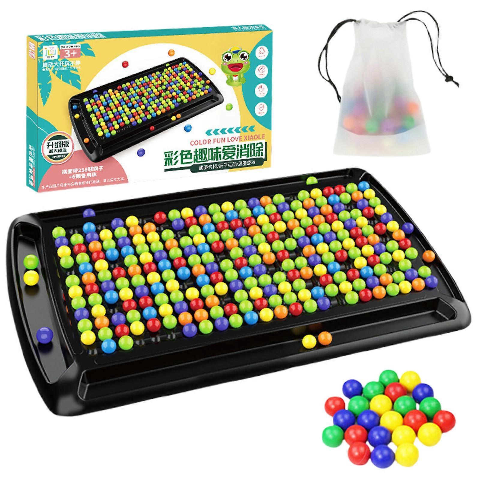 multicolor number blocks Children's Ball Matching Game Parent-child Double Touchs Board Game