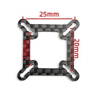 בקר טיסה מזל"ט מירוץ FPV ESC לוח מתאם סיבי פחמן ESC 30X30 עד 25x25 20x20 16x16 M3 M2