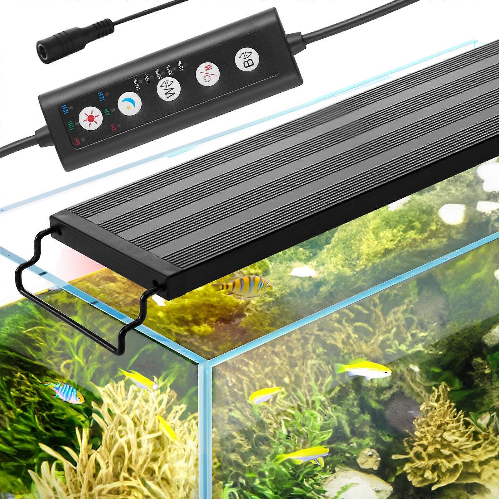 Éclairage d'aquarium LED à spectre complet 18 W pour 24