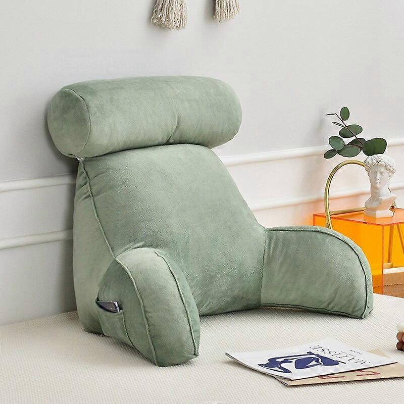Ultra Soft Memory Foam Reading Pillow Office Sofa Bedside Back Cushion Bed Lumbar Support Cushions Backrest Backs RestBack & Lumbar Support Cushions