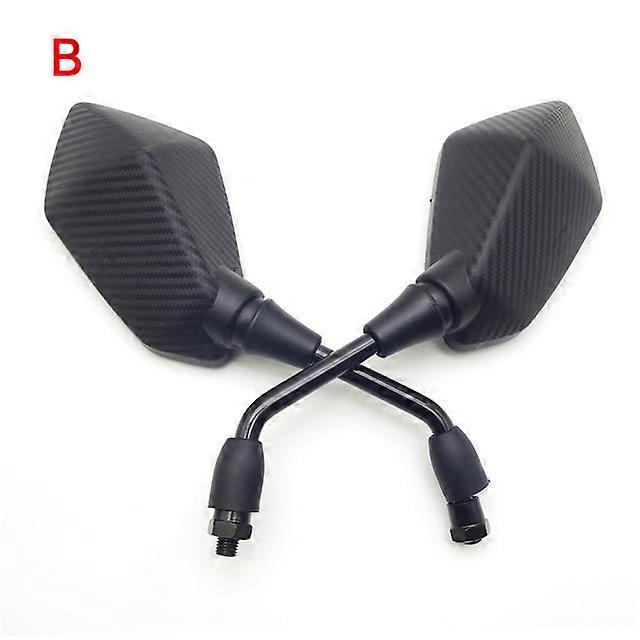 Carbon Fibre Pattern Universal 10mm Motocycle Mirror Moto Rearview Side Mirror FOR KTM 125 200 390 690 DUKE RC8 RC390 RC690 1190