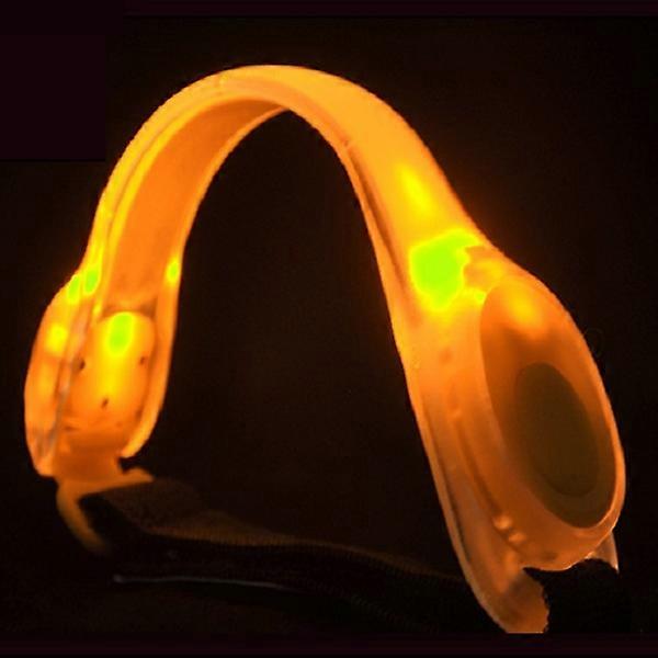 LED Light Up Armband Adjustable Wearable Running Arm Belt Glow The Dark for Running Walking Cycling Concert Roller Skates Light