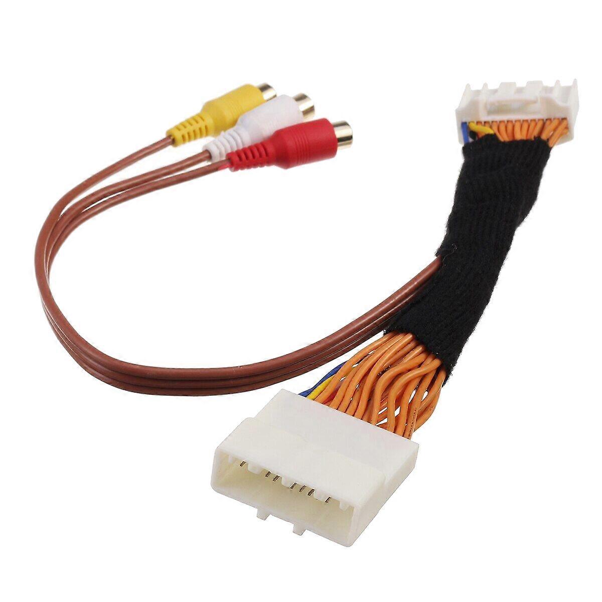 28 Pin AV Video Audio Cable for / Touch 2 and Entune Monitors Head Units