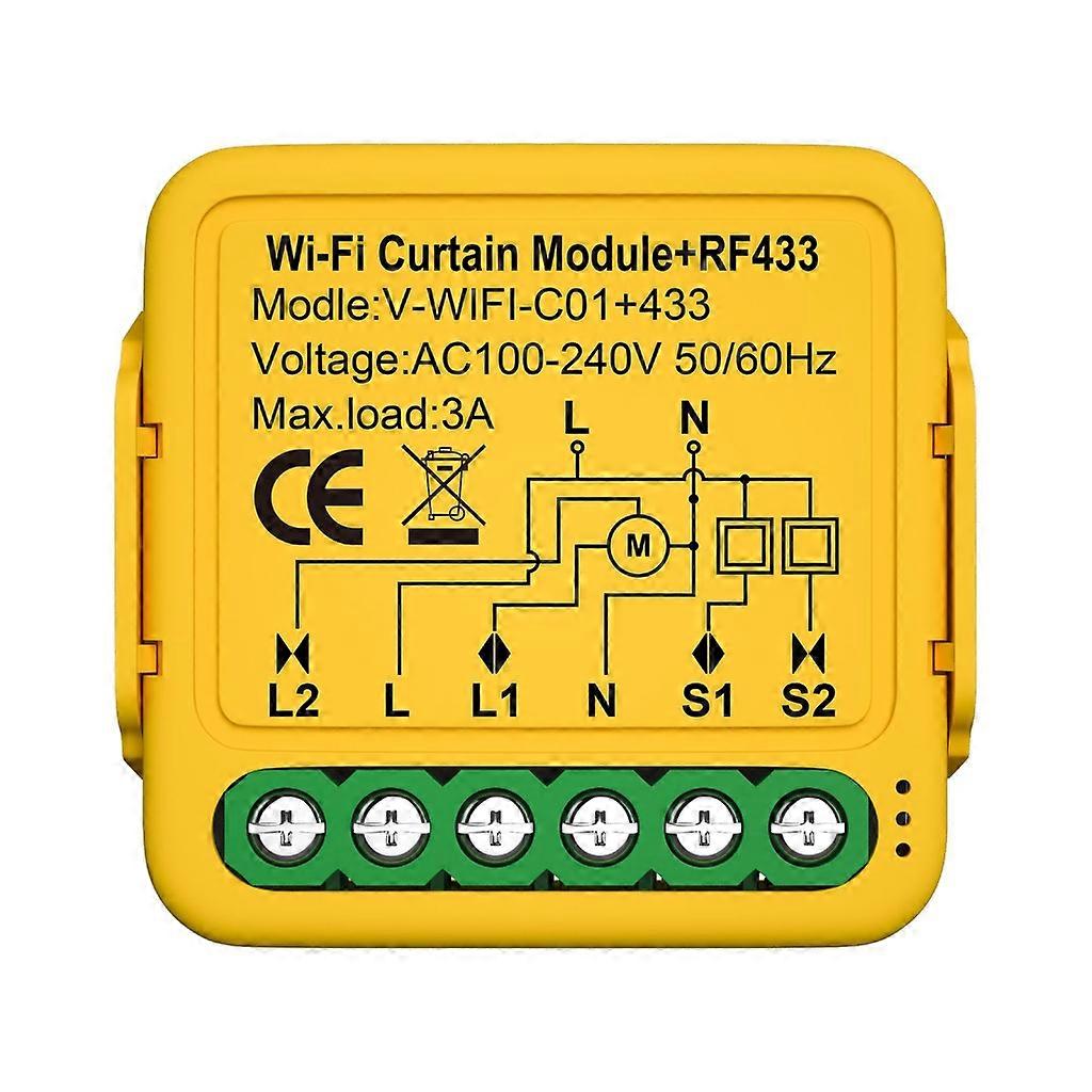 RF433 Universal Wireless Remote Control Switches Relays Receiver Modules