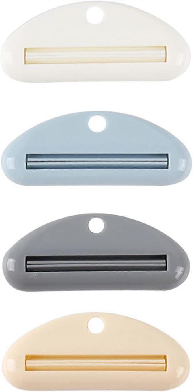 4 Pack Toothpaste Squeezer, Dispenser Clip, Plastic Toothpaste Clip Toothpaste Tube Dispenser Toothpaste Squeezer Toothpaste Hand Cream Cosmetic Tool