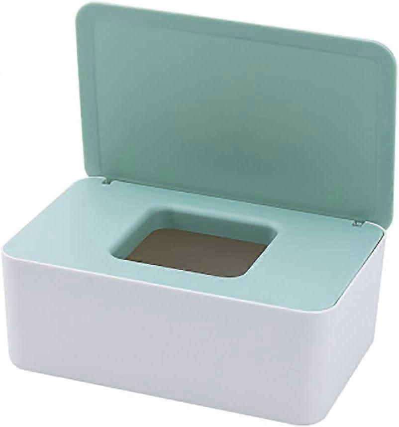 Plastic Tissue Box, Dust Proof Tissue Box, Dust Proof PP Seal Tissue Holder Box with Lid for Storing